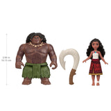 Blister 2 Muñecos Vaiana & Maui Vaiana Moana 2 Disney