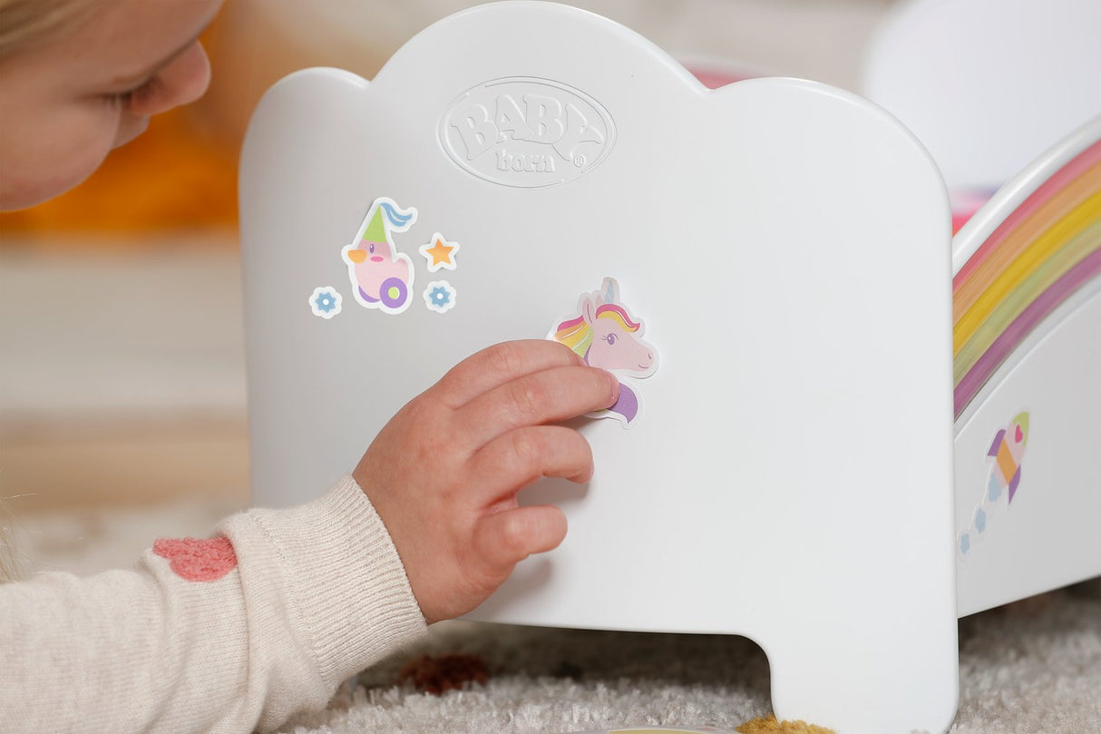 Zapf Creation Baby Born® Cama Arcoíris, Muebles Para Muñecas 835999