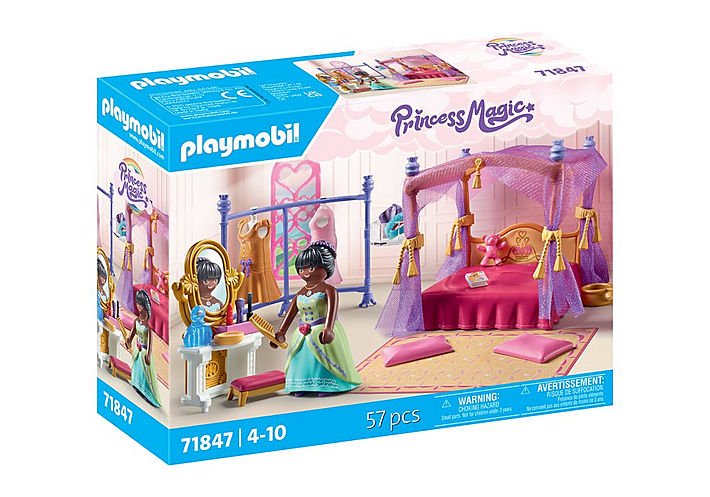 Playmobil  71847 Princesa Mágica Dormitorio De Princesa Con Armario