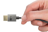 Cable Goobay 77444 Displayport 1 M Negro, Plata