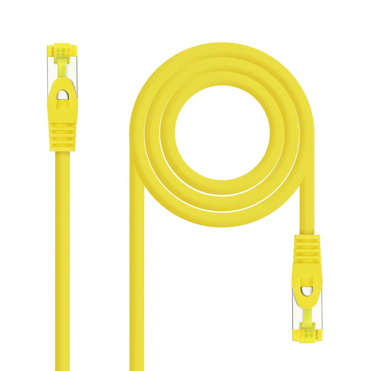 Nanocable Cable De Red Rj45 Lszh Cat.6a Sftp Awg26 0.50m - Amarillo