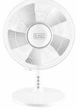 Ventilador De Sobremesa Black & Decker Bxefd40e Blanco 30cm 40w