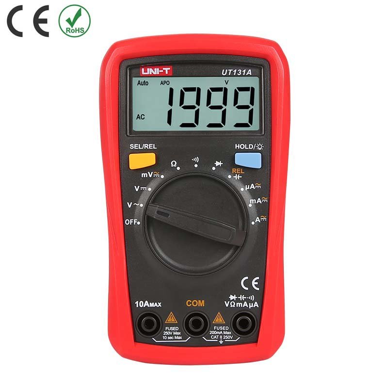 Uni-T Ut131b Digital Multimeter, Cat Ii, Diode Test