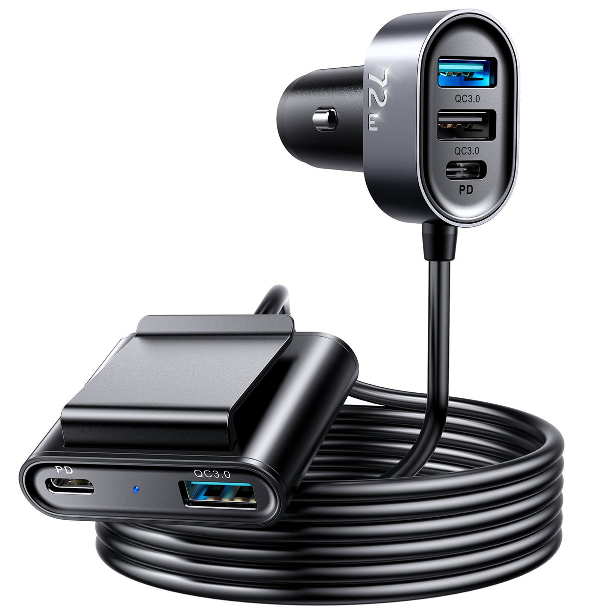 EAN 6941237153173 - JOYROOM JR-CL05 Universal Negro Encendedor de cigarrillos Carga rápida Auto imagen 1
