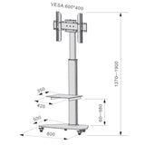EAN 8051128108903 - Techly ICA-TR3SL soporte para pantalla de señalización 177,8 cm (70") Plata imagen 3