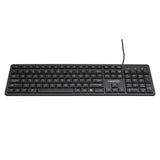 Gearlab Glb211202 Teclado Usb Qwerty Internacional De Ee.Uu. Negro