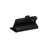 Dbramante1928 Copenhagen Slim Funda Con Tapa Para Teléfono Móvil Cuero De Grano Entero Negro Para Apple Iphone 12 Mini
