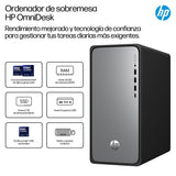 Ordenador Hp Omnidesk M02 0017ns I5 14400 16gb  Ssd 1tb Freedos Plata Y Negro