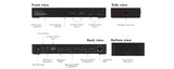EAN 4250078173342 - ICY BOX IB-DK2246AC Alámbrico USB 3.2 Gen 2 (3.1 Gen 2) Type-A Negro imagen 2