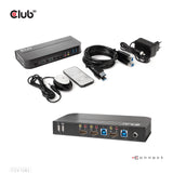 EAN 8719214472245 - CLUB3D CSV-1382 interruptor KVM Negro imagen 4