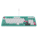 EAN 4711387923412 - ASUS TUF Gaming K3 Gen II Hatsune Miku Edition teclado Juego USB Color menta, Blanco imagen 1