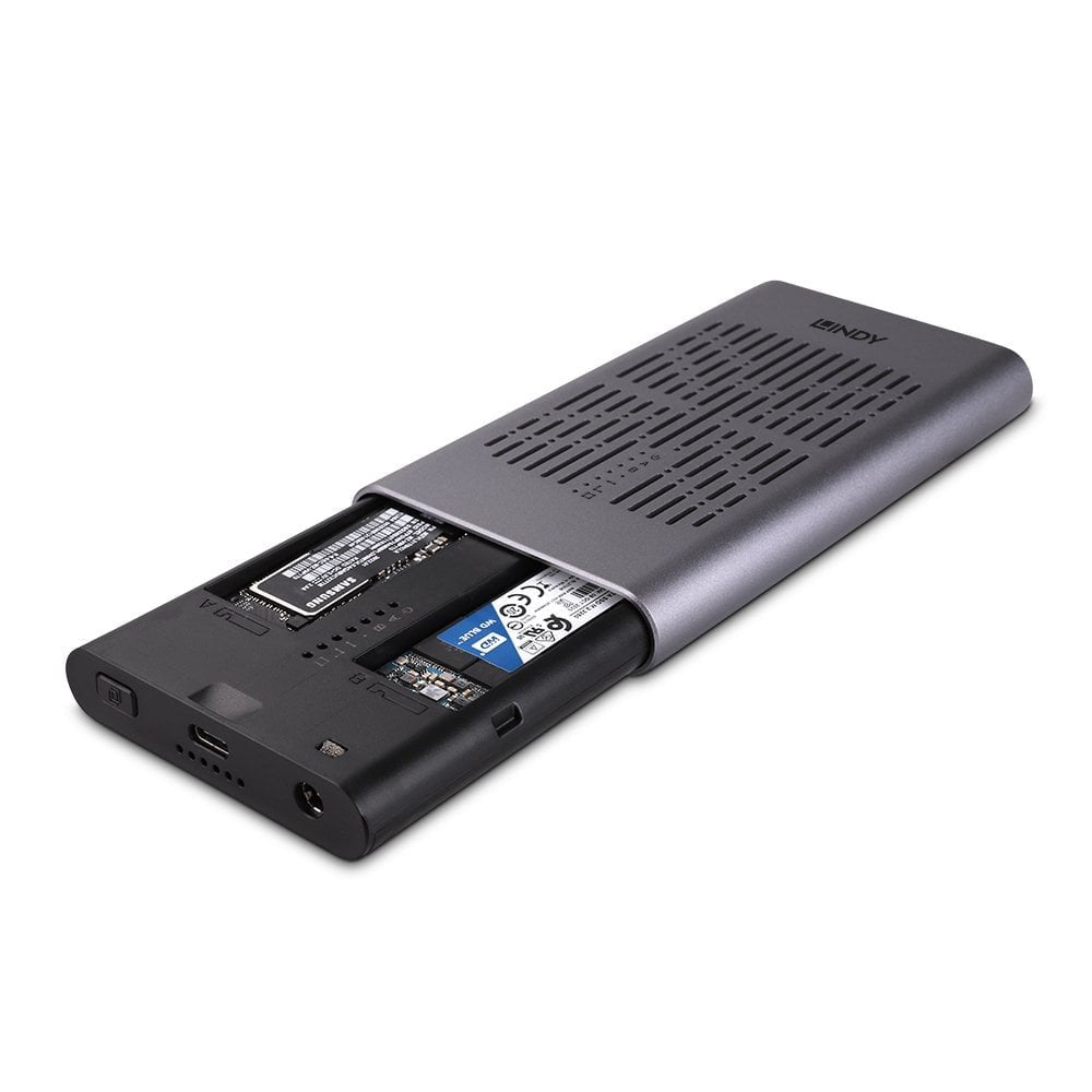 Lindy 43382 Caja Externa Para Ssd Plata M.2