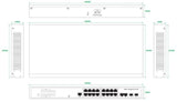 EAN 5715063507742 - Ernitec ELECTRA-M16-1GB-285W switch imagen 2