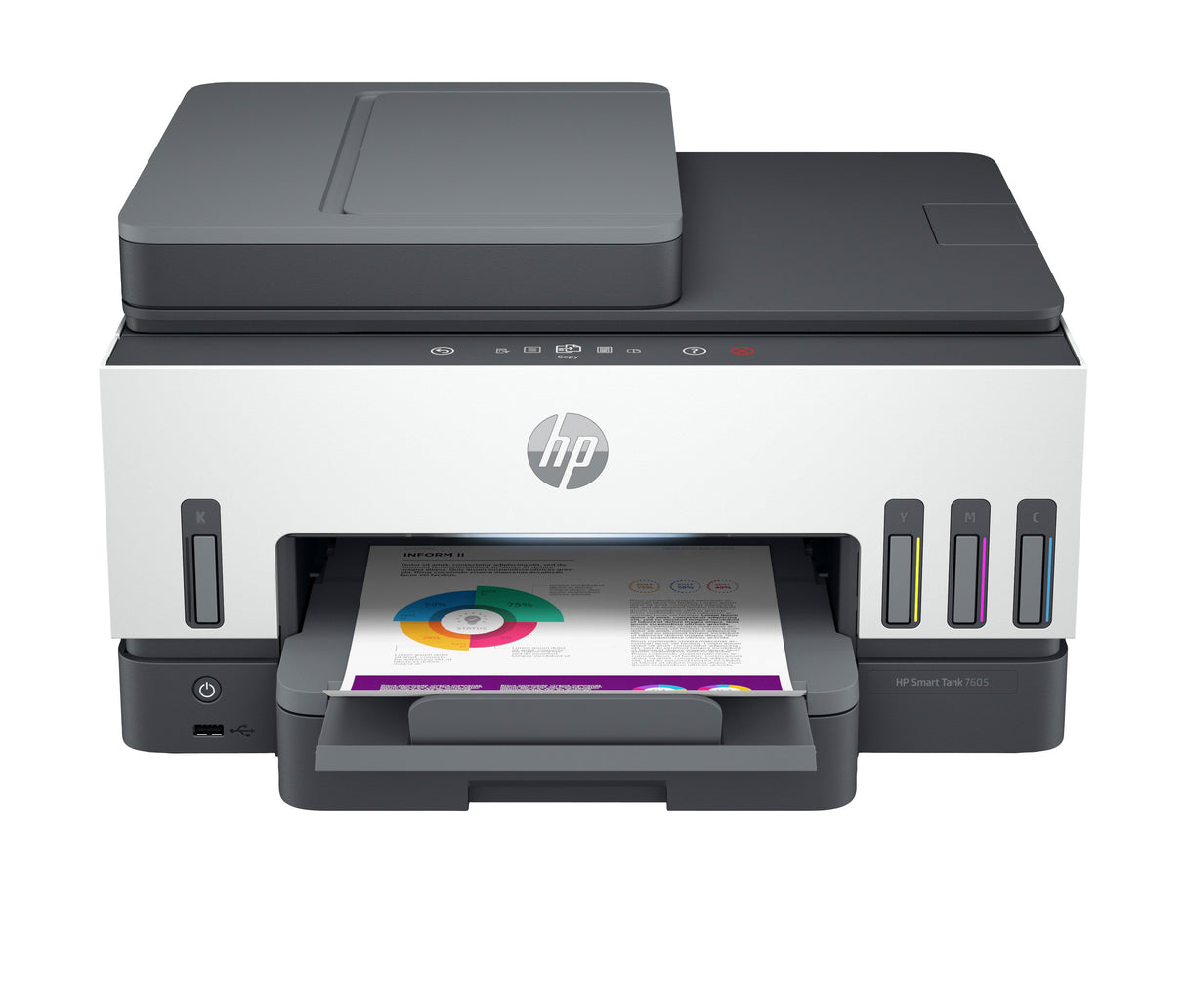 EAN 5715328197367 - HP Smart Tank 7605 All-in-One Printer Inyección de tinta térmica A4 4800 x 1200 DPI 15 ppm Wifi imagen 1