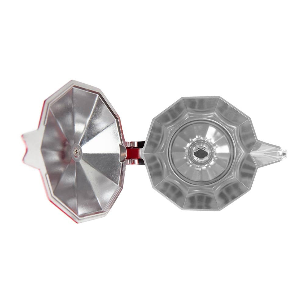 Cafetera  Orbegozo Kfr 1240  De Aluminio - Prepara 12 Tazas De Cafe En Minutos - Compatible Con Diferentes Tipos De