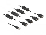Delock Cable Usb Typ-A Macho A 4 X Usb Typ-A Hembra 1 M