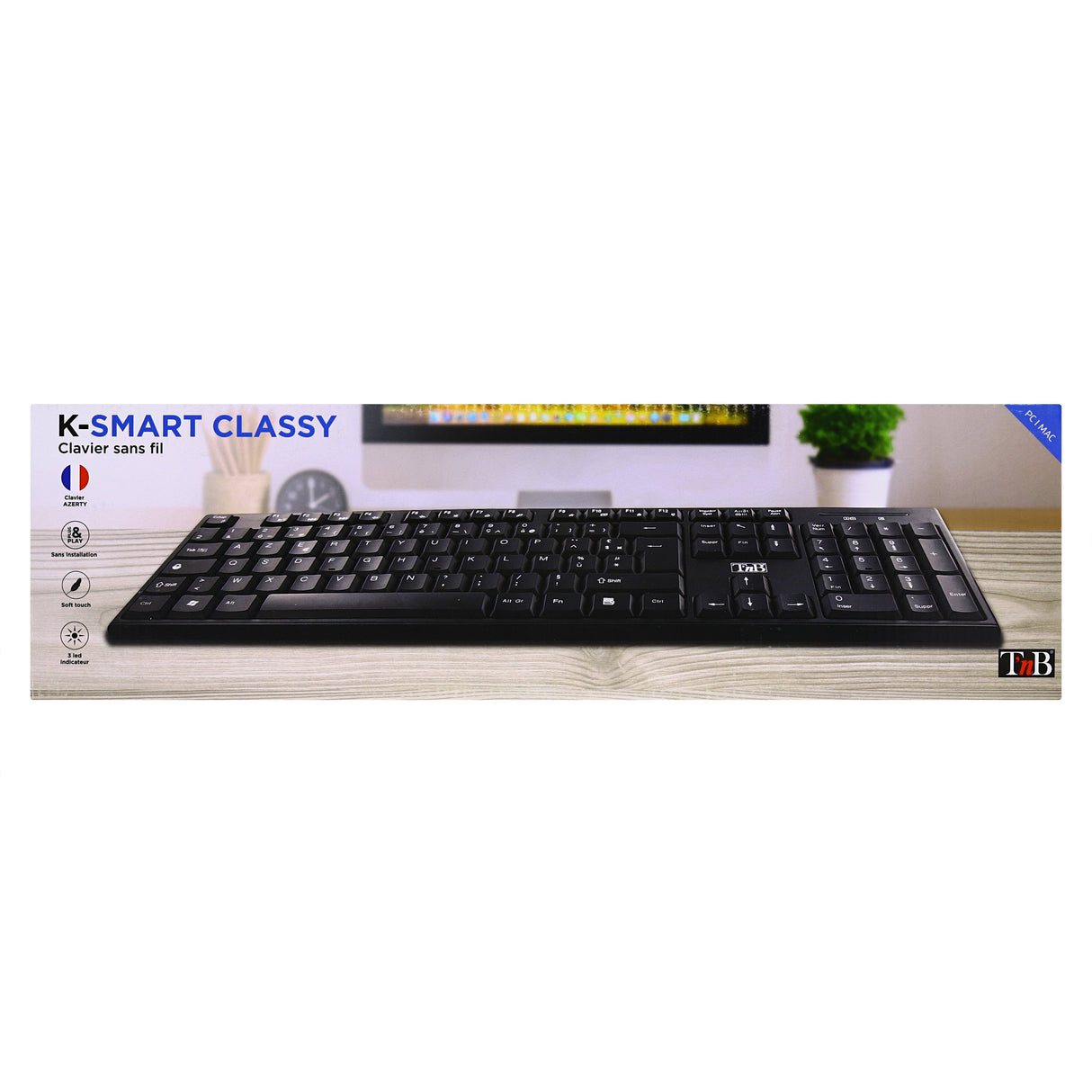 Teclado Inalámbrico T Nb Classy (Negro)