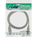 Cable Inline Usb 2.0 Tipo A Macho A Tipo B Macho Beige 1m