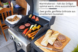 Unold Bbq Grillwagen Buddy  (Negro, 2.600 Watt) 58595