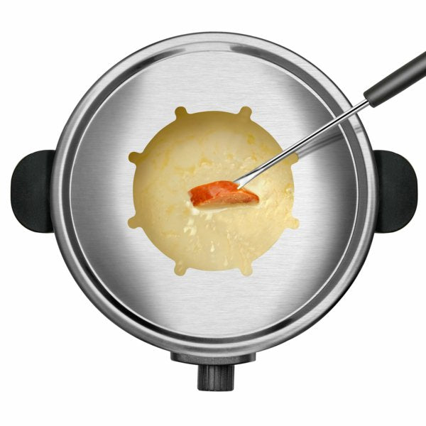 Fondue Taurus Ff2 1000w Termostato Regulable Capacidad 2l 8 Pinchos Antiadherente Pies Antideslizantes