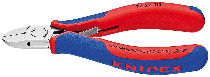 Knipex 77 22 115 Alicate Alicates De Corte Diagonal