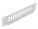 Delock 10" Lwl Patchpanel 12 Port Para Sc Duplex / Lc Quad 1 He Gris