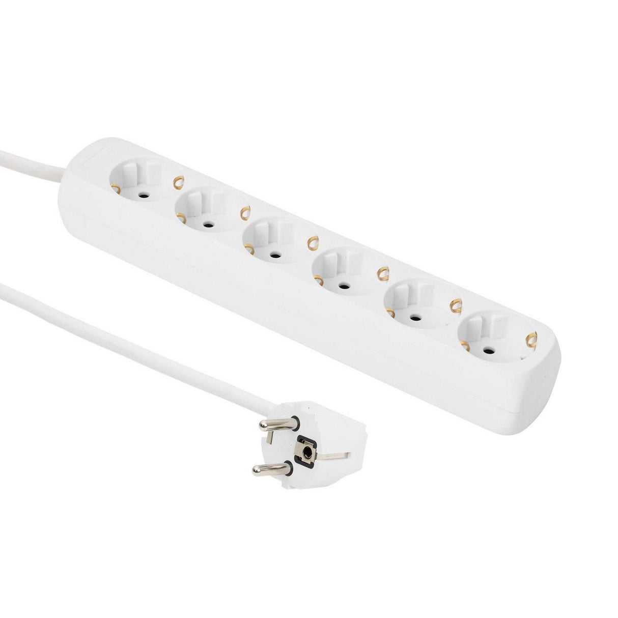 EAN 5715063049075 - Microconnect GRU0065WA base múltiple 5 m 6 salidas AC Blanco imagen 1