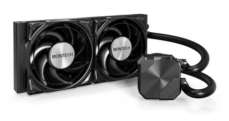 EAN 4710562745399 - Montech HyperFlow Silent 240 Procesador Sistema de refrigeración líquida todo en uno 12 cm Negro 1 pieza( imagen 1