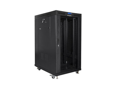 EAN 5901969440287 - Lanberg FF01-8022-12BL armario rack 22U Rack o bastidor independiente Negro imagen 5