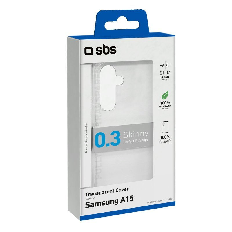 Funda Sbs Skinny Cover Samsung Galaxy A15 Transparent