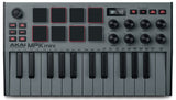 Akai Mpk Mini Mk3 Control Teclado Pad Controller Midi Usb Negro, Gris