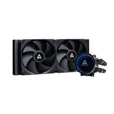 Chieftec Iceberg 240 Dark, Refrigeración Por Agua Negro