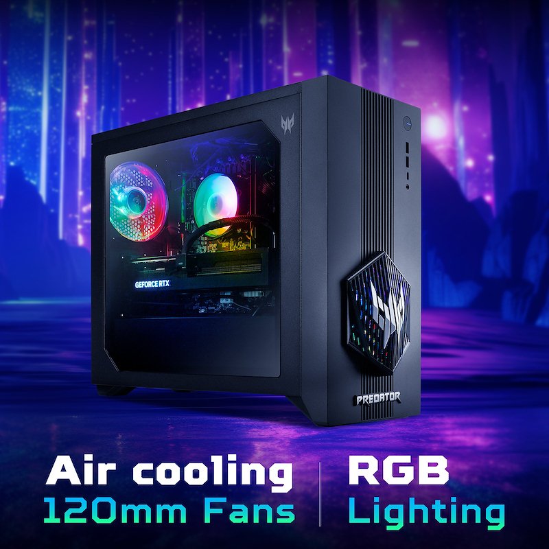 Pc Gaming Acer Predator Orion 3000 7-265f 32gb 1tbssd Rtx5070 12gb W11h