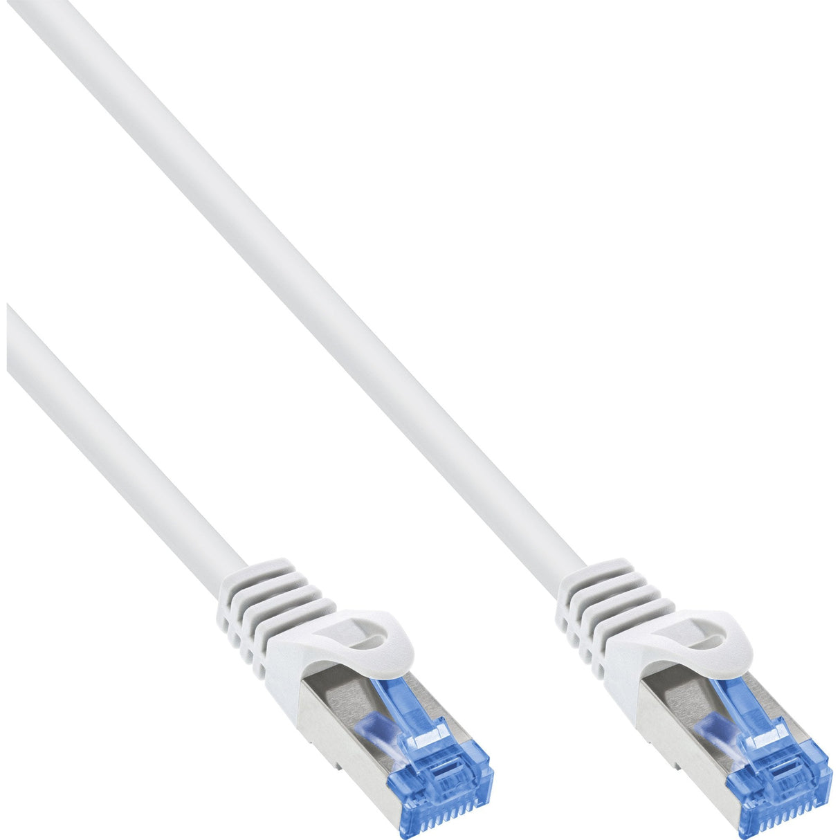 Inline® Patch Cable, Cat.6a, S/Ftp, Tpe (Lszh), Cca, White, 2m