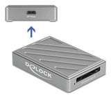 Delock 40 Gbps Usb Type-C Card Reader Para Cfexpress Tipo B Speicherkarten
