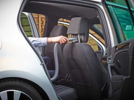 EAN 5035048617625 - Black & Decker PV1200AV aspiradora de mano Gris, Rojo, Transparente imagen 7