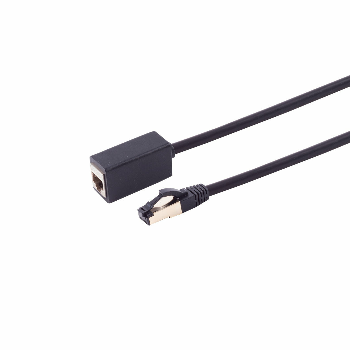 S-Impuls Rj45 Extensión, Cat. 8.1, Lszh, Negro, 1m