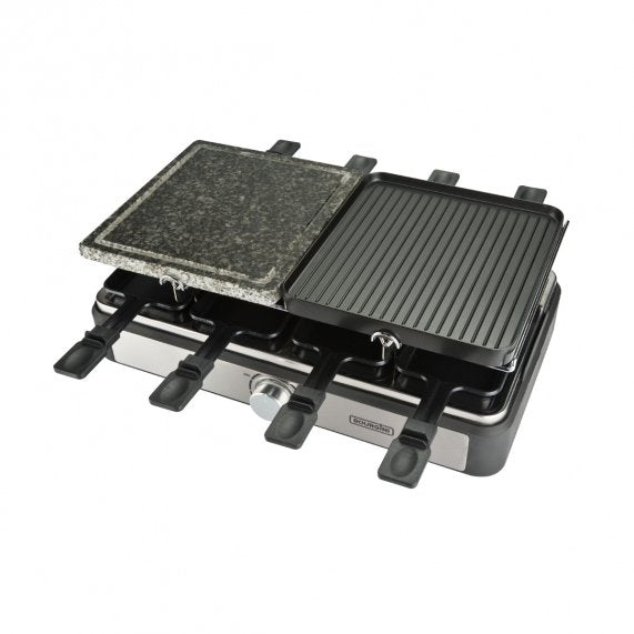 Plancha De Asar Bourgini Gourmette Raclette Grill Plus 8 Personas