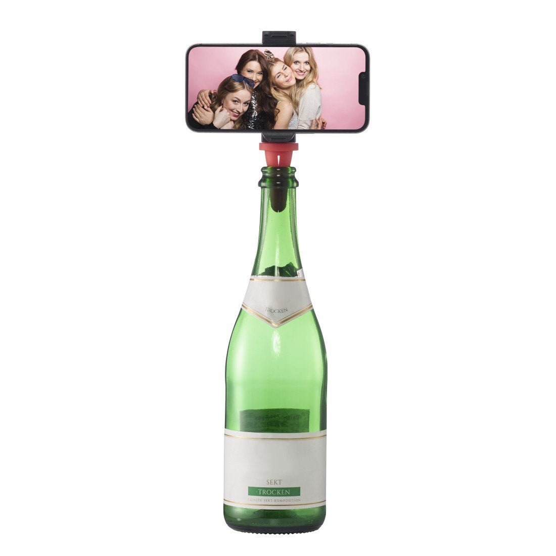 EAN 4007249046543 - Hama Bottle Pod Fun Soporte pasivo Teléfono móvil/smartphone Negro, Rojo imagen 7