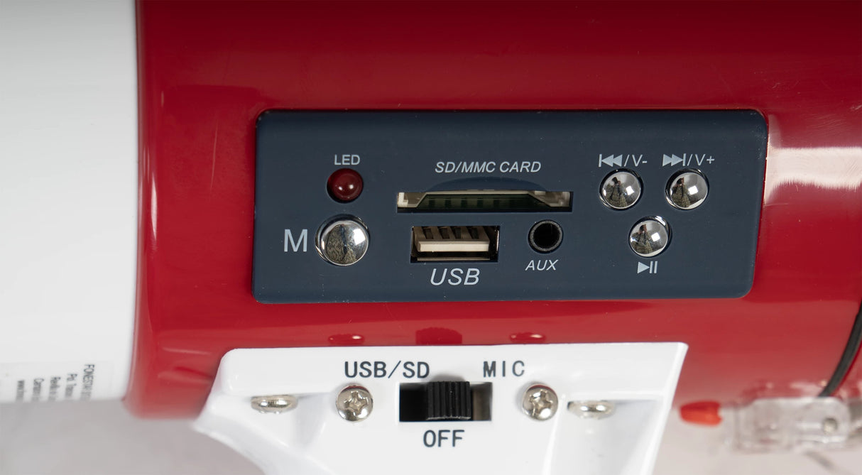 EAN 8422521110389 - Fonestar MF-600SGU megáfono Interior / exterior 25 W Rojo, Blanco imagen 5