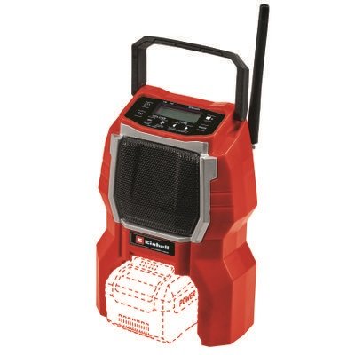 Radio De Obra    Einhell  Tc-Ra 18 Li Bt - Solo