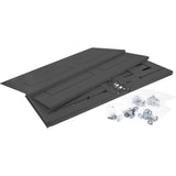 Inline® 19" Foldable Rack, 4u, 24-40cm Depth, With Cover, Negro