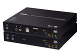 Usb True 4k Displayport/Hdmi  Optical Kvm Extender (True 4k