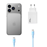 Akyga Wall Charger Ak-Ch-29 45w 2x Usb-C Pd Gan 5-20v 2.25-3a White