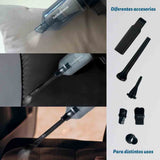 Aspirador De Mano Con Batería Grunkel Carforce2 Autonomía 25 Min 80w