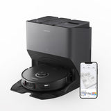 Roborock S8 Pro Ultra Aspiradora Robotizada 0,35 L Sin Bolsa Negro