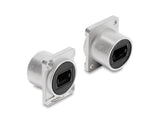 Delock D Tipo Módulo Mpo Conector Hembra A Hembra Plateado