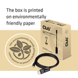 EAN 8719214471224 - CLUB3D CAC-1557 adaptador de cable de vídeo 1,8 m USB Tipo C DisplayPort Negro imagen 5
