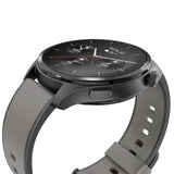 Hama Smartwatch 9000 Czarno-Szara Koperta, Czarno-Gris Pasek Silikonowy