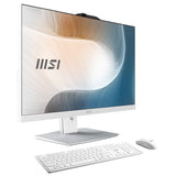 Msi Modern Am242p 1m-2097eu Intel Core 7 150u 60,5 Cm (23.8) 1920 X 1080 Pixels Pc All-In-One 16 Go Ddr5-Sdram 512 Go Ssd Windows 11 Pro Wi-Fi 6e (802.11ax) Blanco